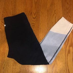 Tricolor leggings